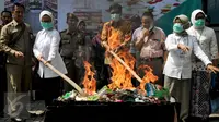 Balai POM Jayapura Musnahkan Obat Palsu Senilai Rp2,1 Miliar