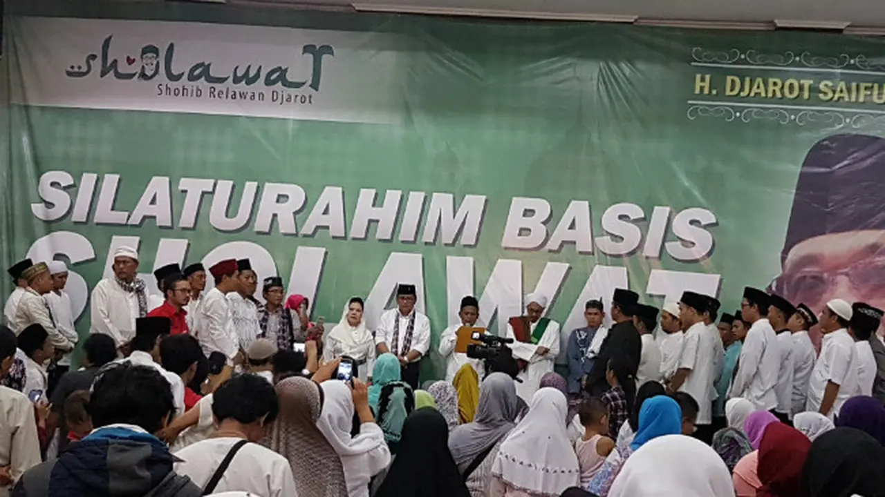 Relawan Sholawat Dukung Ahok-Djarot