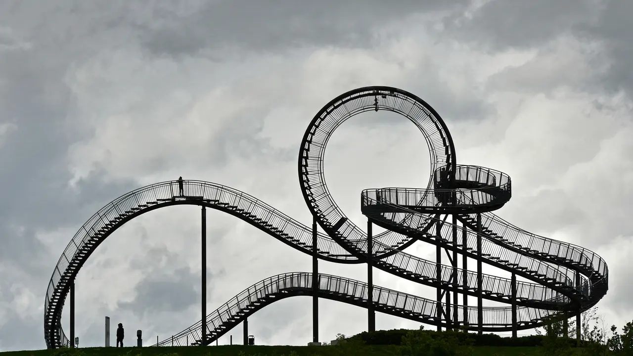 Roller Coaster Buat pejalan kaki di Jerman