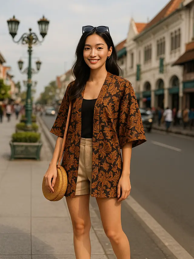 Model Batik Santai untuk Liburan di Yogyakarta