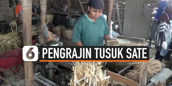 VIDEO: Idul Adha, Mendatangkan Rezeki Pengrajin Tusuk Sate