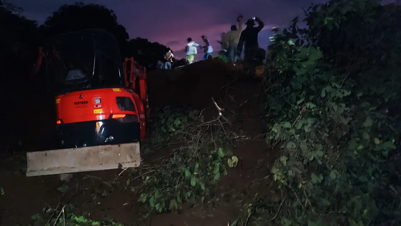 Akses jalan menuju Cianjur Kota, Kabupaten Cianjur, Jawa Barat