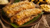 Resep Crispy Rice Paper Banana Cheese: Camilan Viral yang Mudah Dibuat di Rumah