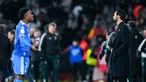 Real Madrid harus menelan pil pahit di ajang Copa del Rey musim ini. Langkah Los Blancos terhenti lebih cepat setelah disingkirkan Albacete, tim Divisi Dua Spanyol, pada babak 16 besar dengan skor tipis 2-3. (AP Photo/Jose Breton)