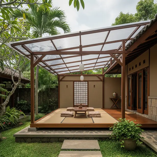 9 Desain Teras Rumah Ala Jepang, Harmonis dengan Alam