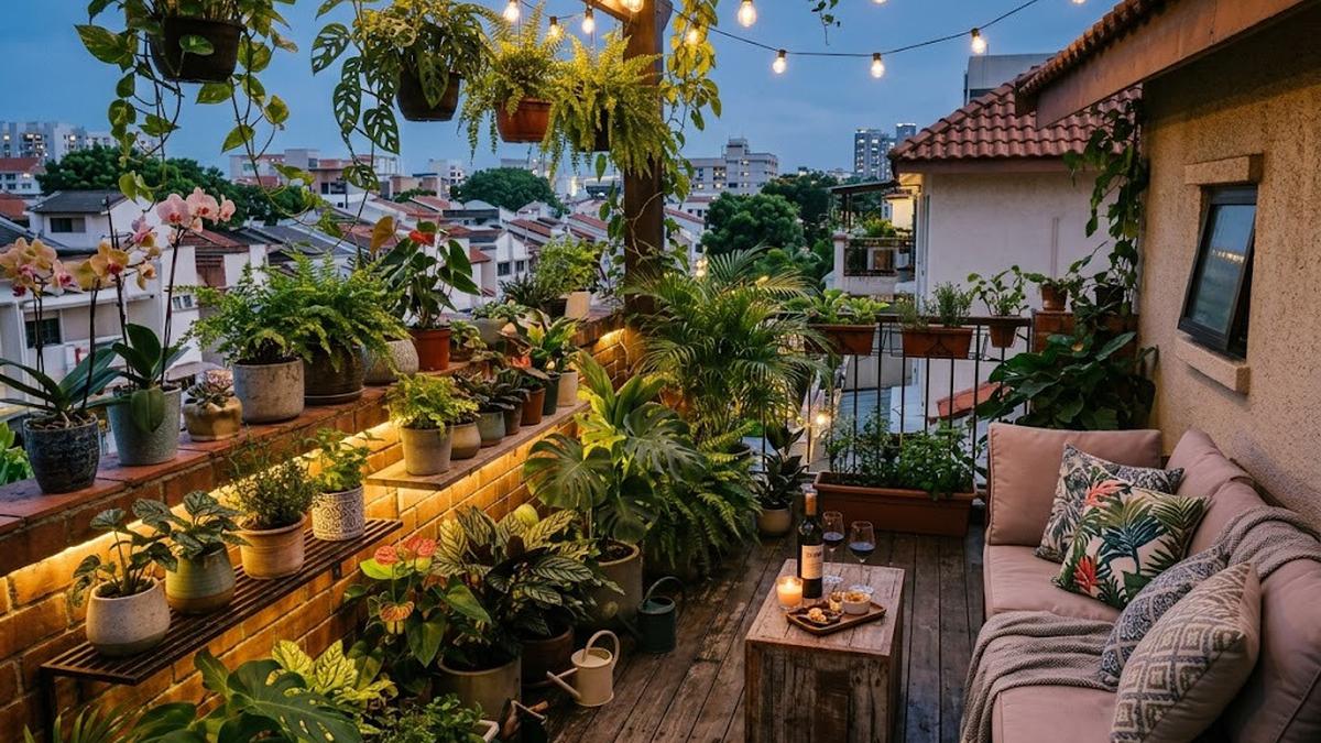 5 Contoh Rumah Tipe 21 dengan Rooftop Hijau yang Nyaman dan Estetis