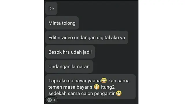 6 Chat Nawar Minta Harga Teman Ini Sukses Bikin Geregetan