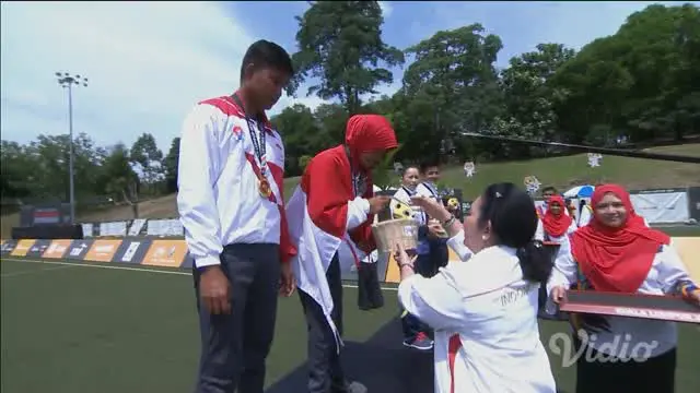 Berita video Indonesia meraih emas kesembilan dari cabang panahan nomor mixed team recurve pada SEA Games 2017, Selasa (22/8/2017).