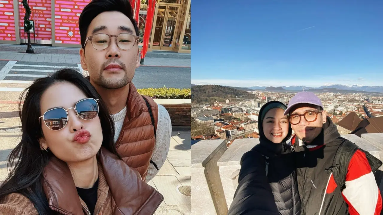 Maudy Ayunda-Jesse Choi dan Gita Savitri-Paul Partohap (Instagram/maudyayunda & gitasav)