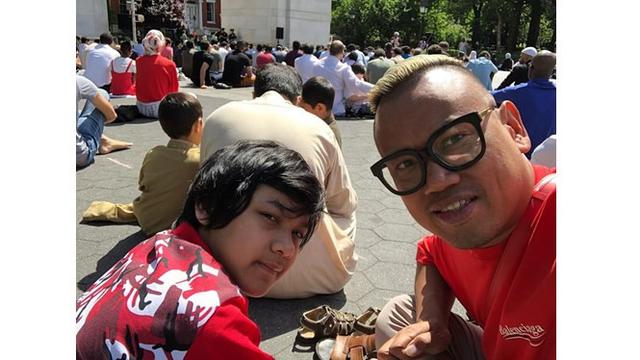 Nino Kuya saat ini berusia 14 tahun, ia juga memiliki style seperti sang ayah.