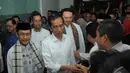 Di hari terakhirnya, Jokowi menyempatkan diri berpamitan pada PNS DKI yang berkantor di Balaikota, Jakarta, (17/10/14). (Liputan6.com/Herman Zakharia)