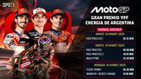 Tonton live streaming MotoGP 2025 Gran Premio YPF Energía de Argentina di Vidio. Dukung dan saksikan secara langsung MotoGP 2025 akhir pekan ini hanya di layanan OTT Vidio. (sum. doc. vidio.com)