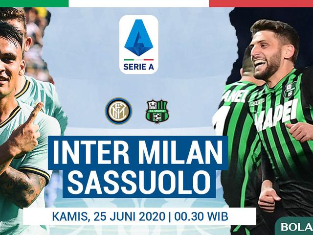 Prediksi Inter Milan Vs Sassuolo Di Serie A Kembali Berharap Dari Duet Martinez Lukaku Dunia Bola Com