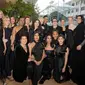 Aktris dan aktivis berpakaian serba hitam di Golden Globes 2018 (Instagram @timesupnow)