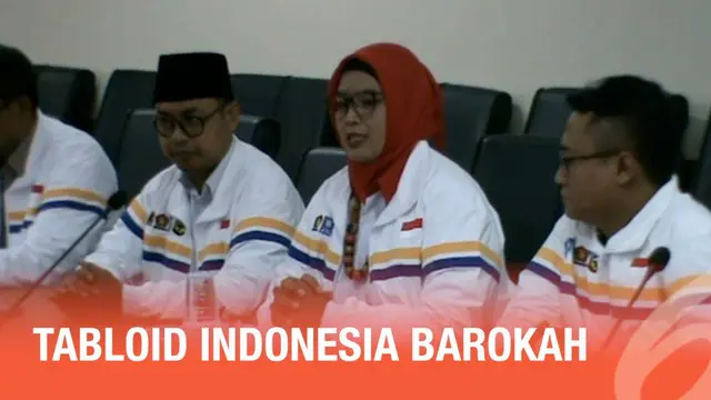 Tim kampanye Prabowo-Sandi mengadukan tabloid Indonesia Barokah kepada Dewan Pers. Tabloid Indonesia Barokah isi beritanya dianggap mendeskreditkan Paslon nomor urut 02 Prabowo- Sandi.