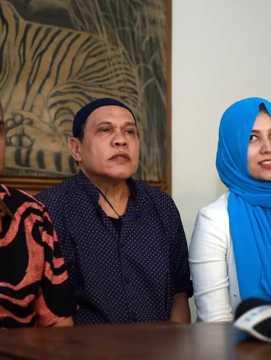 'Tanggal 30 September kemarin saya telah melakukan gelar perkara khusus di Polda Metro Jaya bersama dengan Minati dan Chintami Atmanegara,' ungkap Roy Tobing. (Deki Prayoga/Bintang.com)