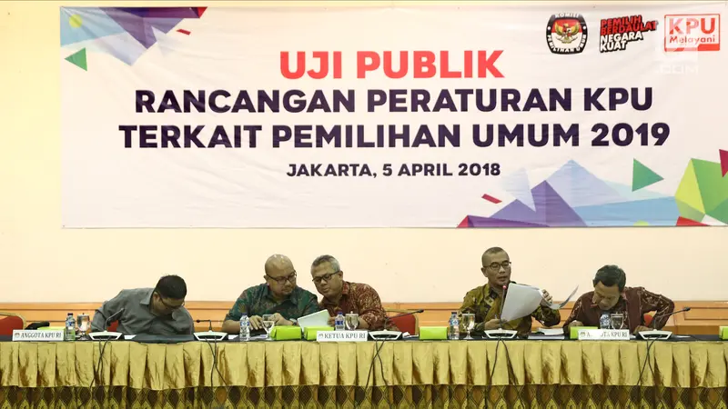 KPU Rancang Peraturan Pemilu 2019 Bersama Pengurus Parpol