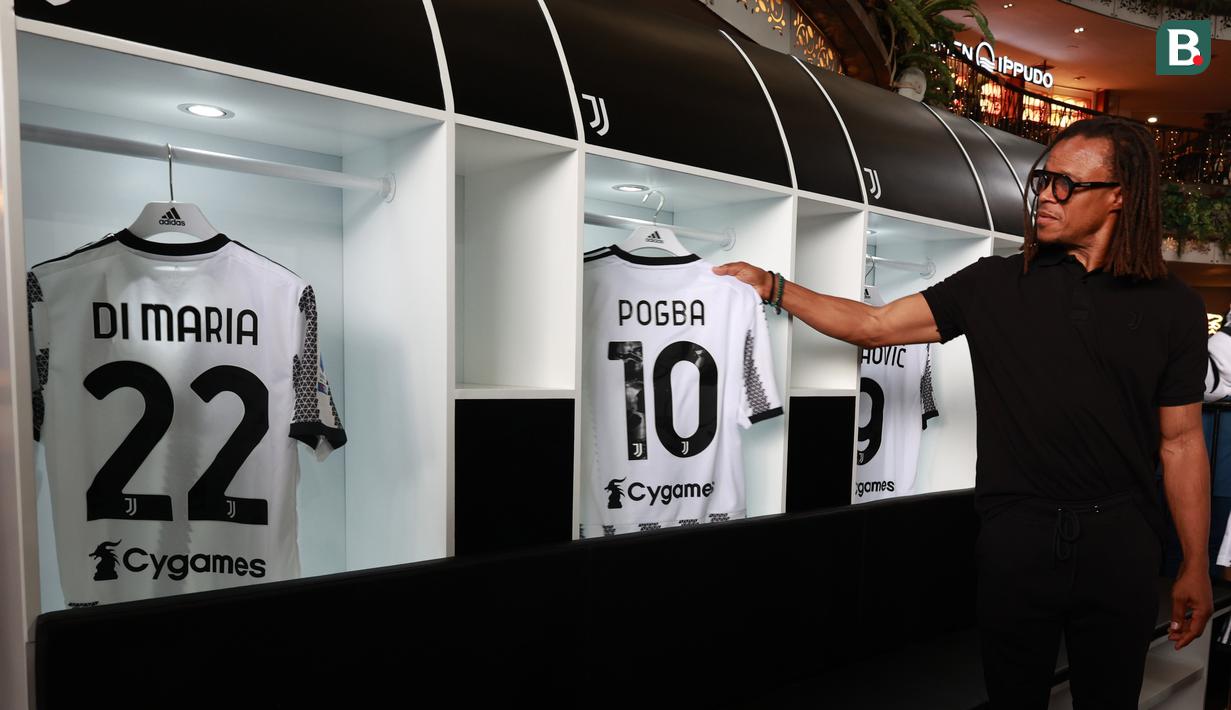 Buat Edgar Davids, kedatangannya ke Indonesia bukan kali pertama. Mantan pesepak bola berusia 49 tahun itu pernah beberapa kali berkunjung ke Indonesia, termasuk pada 2016. (Bola.com/Ikhwan Yanuar)