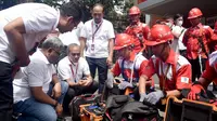 Apel Siaga Satgas TelkomGroup diglear di kantor  Telkom Witel Denpasar, jelang gelaran Konferensi Tingkat Tinggi G20, Kamis (10/11)/Istimewa.