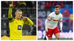 Liga Jerman terkenal sebagai liga pemasok para pemain muda potensial yang akhirnya bermain di Liga Inggris. Ketajaman para pemain muda U-23 dalam mencetak gol di Liga Jerman dibuktikan oleh 5 pemain berikut yang sebagian besar akhirnya berlabuh di Liga Inggris. (Kolase AFP)