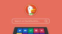 Mesin pencari DuckDuckGo. (Foto: DuckDuckGo)