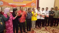 KPUD tetapkan 4 pasangan calon di Pilkada NTB 2018.