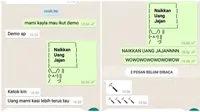 6 Aksi Demo Kenaikan Uang Jajan ala Netizen Ini Bikin Ketawa Geli