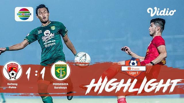 Pertandingan #ShopeeLiga1, antara #KaltengPutra vs #PersebayaSurabaya yang berlangsung di Stadion Tuah Pahoe, Palangkaraya pada ha...