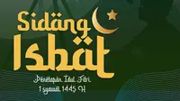 Live Report Hasil Sidang Isbat Lebaran Menentukan Kapan Idul Fitri 1445 H. (Liputan6.com/Abdillah)