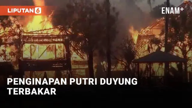 Musibah kebakaran melanda kawasan wisata Taman Impian Jaya Ancol Minggu (22/8) sore. Api membakar dan menghanguskan tiga bangunan penginapan Putri Duyung Resort.