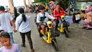 Eko merinci 7.500 pengunjung datang menggunakan kendaraan roda dua atau sepeda motor. Sementara itu 9.000 pengunjung datang ke Ancol menggunakan mobil. (Liputan6.com/Angga Yuniar)