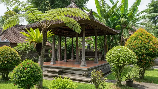 Model Pendopo Mungil untuk Rumah Kampung yang Adem/AI Generated