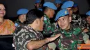 Citizen6, Lebanon: Direktur DPKO Nepal Brigadir Jenderal Tara Bahadur Karki mengunjungi Markas Satgas Batalyon Mekanis TNI Konga XXIII-F/UNIFIL di UN Posn 7-1, Adshid al Qusayr, Lebanon Selatan, Rabu (5/9). (Pengirim: Badarudin Bakri)