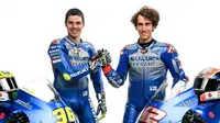 Duo Suzuki Ecstar Joan Mir dan Alex Rins. (Dok MotoGP)