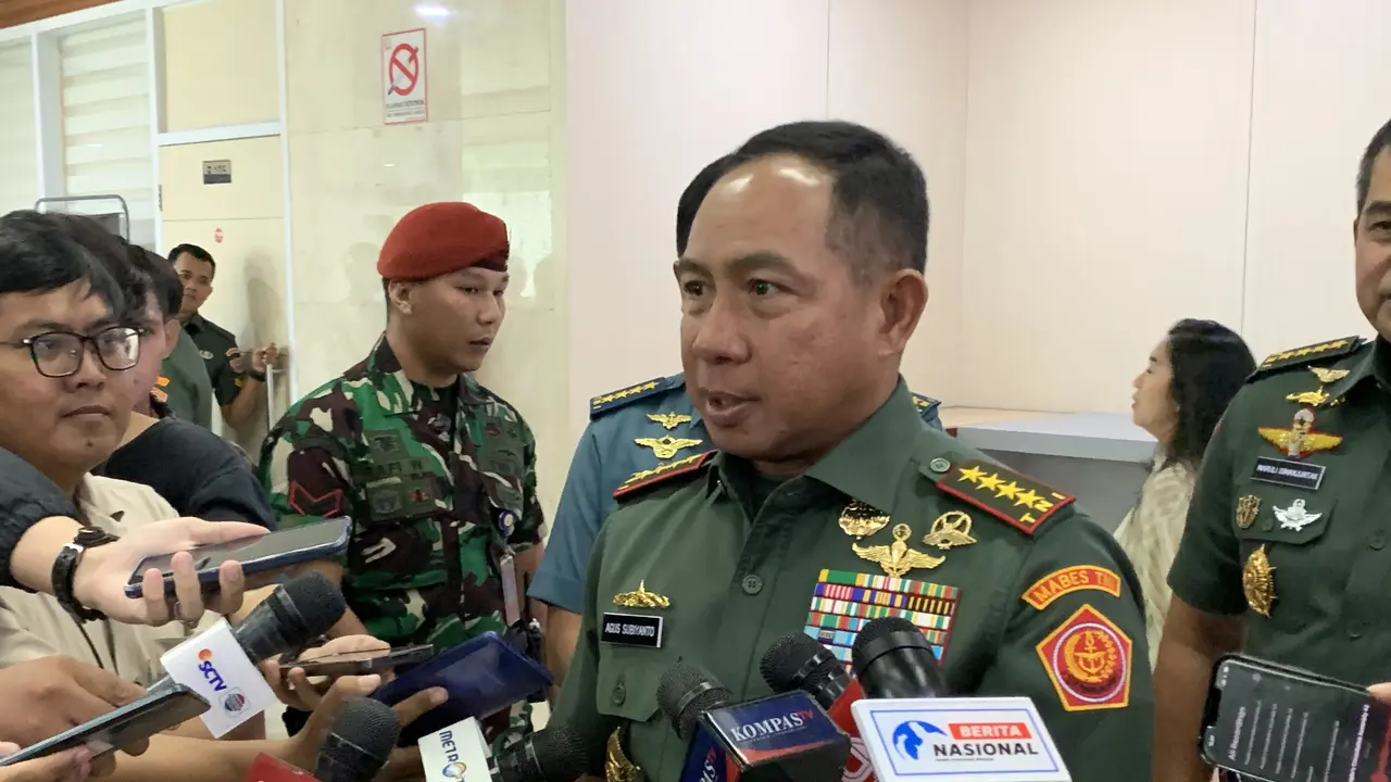 Panglima TNI Jenderal Agus Subiyanto (Liputan6.com/Delvira Hutabarat)
