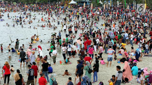 Libur Lebaran, Ancol Tetap Disesaki Pengunjung