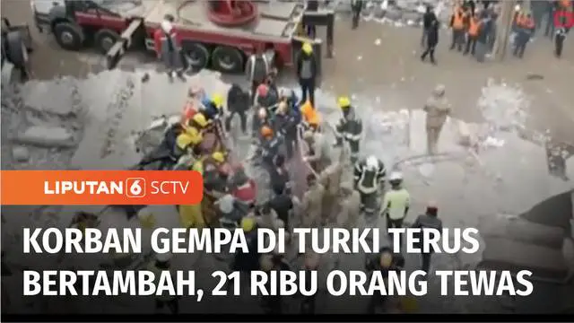 Tim SAR terus berjibaku untuk menyelamatkan korban gempa Turki dan Suriah yang terjadi Selasa (07/02) lalu. Jumlah korban tewas pun terus bertambah dan kini mencapai lebih dari 21 ribu orang.