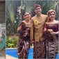 Potret kompak Jennifer Jill dan Barbie Kumalasari pakai kebaya Bali. (Sumber: Instagram/barbiekumalasari)
