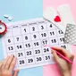ilustrasi tanggal siklus menstruasi/copyright By E.Va (Shutterstock)