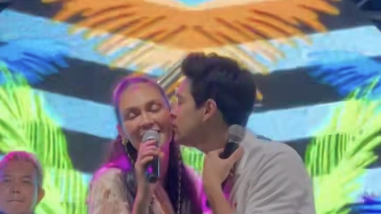 Gaya Luna Maya dan Maxime Bouttier