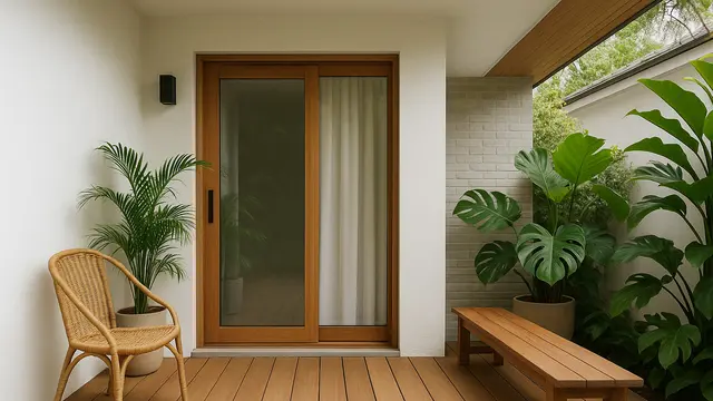 7 Model Teras Rumah Minimalis dengan Pintu Samping, Elegan dan Fungsional untuk Hunian Modern