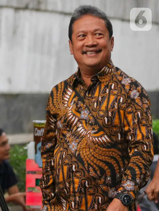 Sakti Wahyu Trenggono, seorang politikus dan pengusaha asal Jawa Tengah, Indonesia yang sejak 23 Desember 2020 menjabat sebagai Menteri Kelautan dan Perikanan. Ia sempat menjadi bendahara Partai Amanat Nasional dari 2009 sampai sekitar tahun 2013. (Liputan6.com/Herman Zakharia)