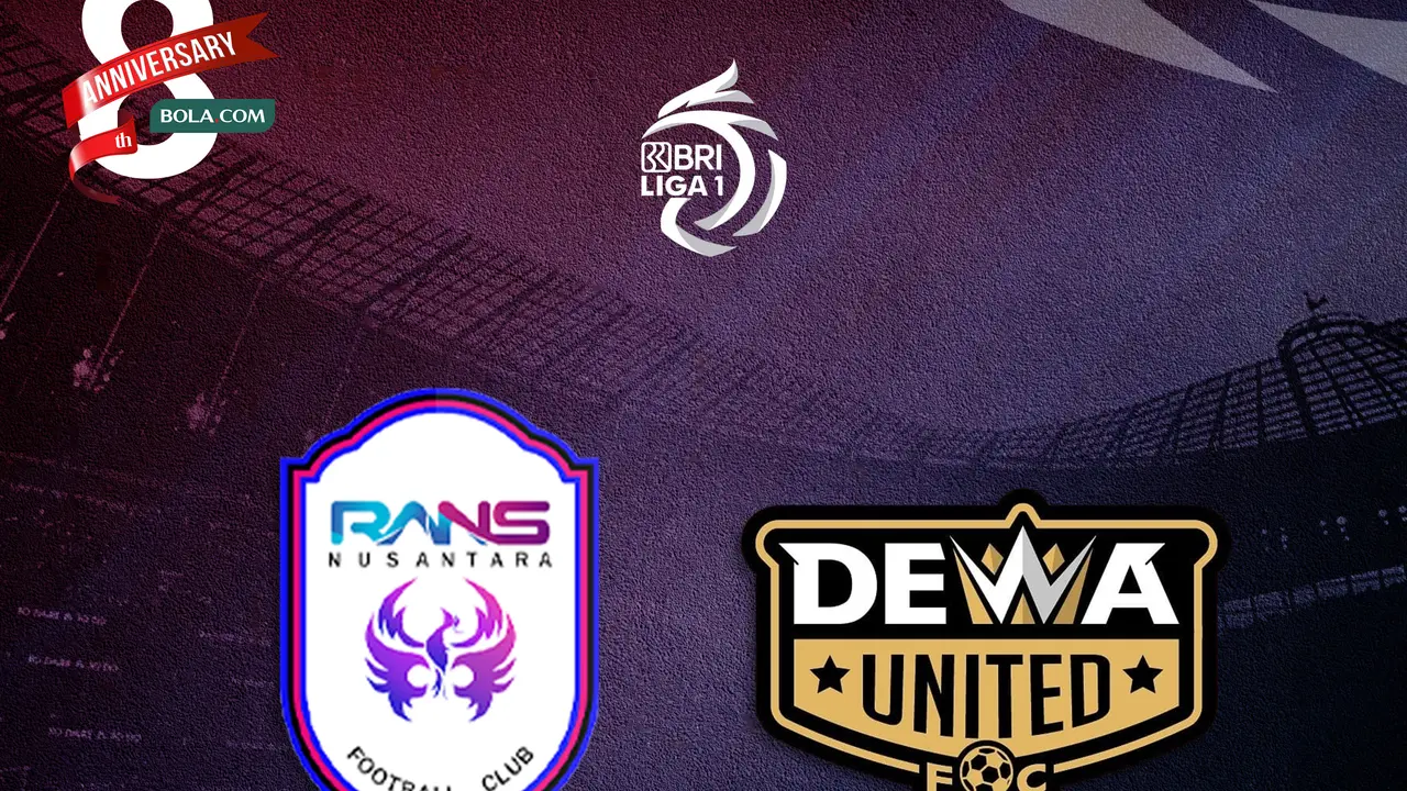 Liga 1 - RANS Nusantara FC dan Dewa United