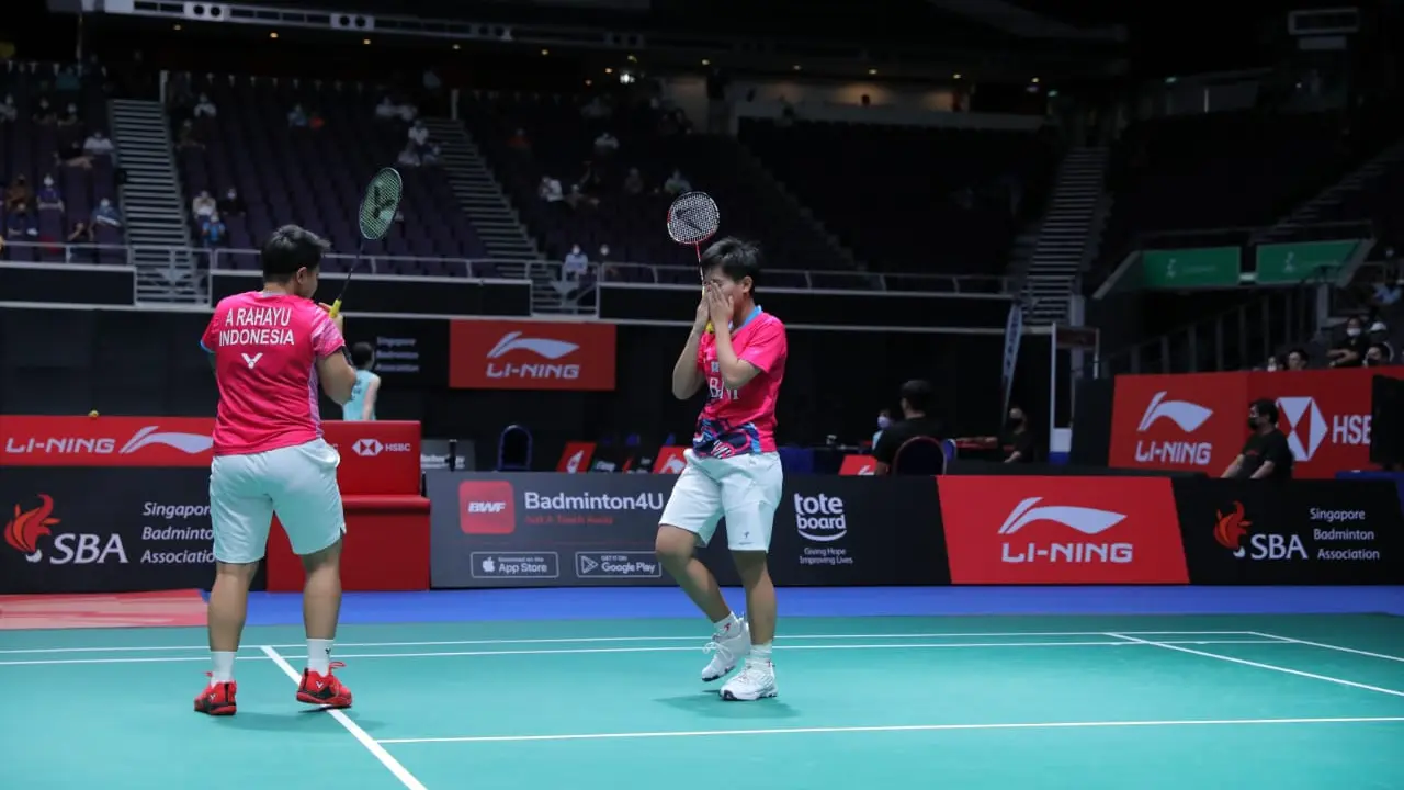 Apriyani Rahayu/Siti Fadia silva Ramadhanti - Singapore Open 2022