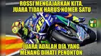 Jorge Lorenzo sudah memastikan diri menyabet titel juara dunia MotoGP 2015. Namun, respons di media sosial seperti kurang senang dengan kemenangan Lorenzo. Meme tentang MotoGP pun bermunculan. (Istimewa)