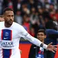 Hanya dalam sembilan penampilan musim ini, Neymar sudah mengemas sepuluh gol dan tujuh assist bersama PSG di semua kompetisi. Itu adalah sebuah statistik yang sangat impresif. (AFP/Franck Fife)