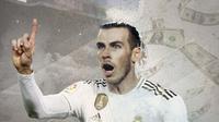Pemain Real Madrid: Gareth Bale. (Bola.com/Dody Iryawan)