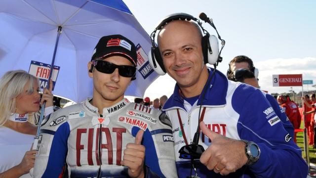 Jorge Lorenzo dan Daniele Romagnoli.