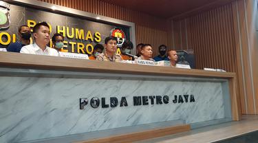 Kabid Humas Polda Metro Jaya, Kombes Pol Endra Zulpan saat konferensi pers, Rabu (29/6/2022) (Liputan6.com/Ady Anugrahadi)