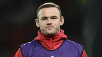 Striker Manchester United asal Inggris, Wayne Rooney. (AFP/Oli Scarff)